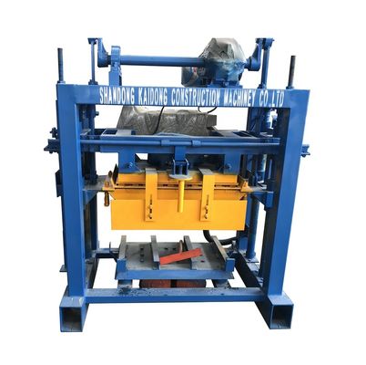 Qualität  QT4-40 manual hollow block maker mini concrete brick machine usine