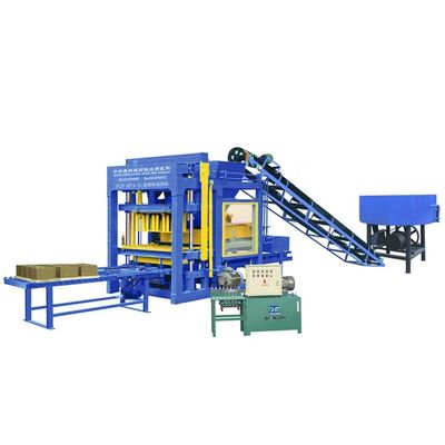 Qualität  QTY4-25 Factory Semi Automatic Cement Block Brick Making Machine High Capacity Low Cost usine